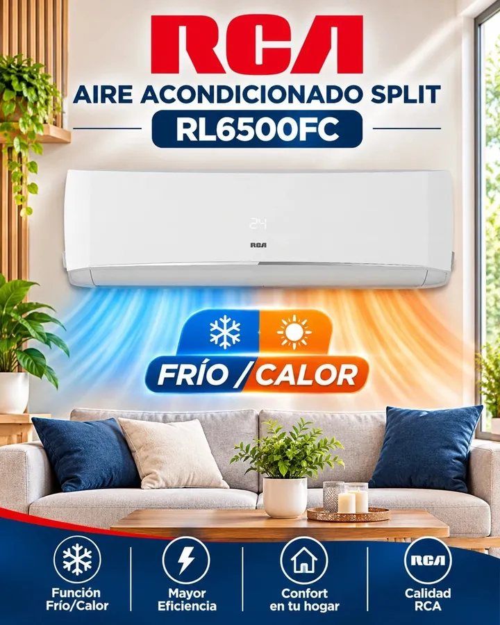 Aire Acondicionado RCA 6500W Frio Calor