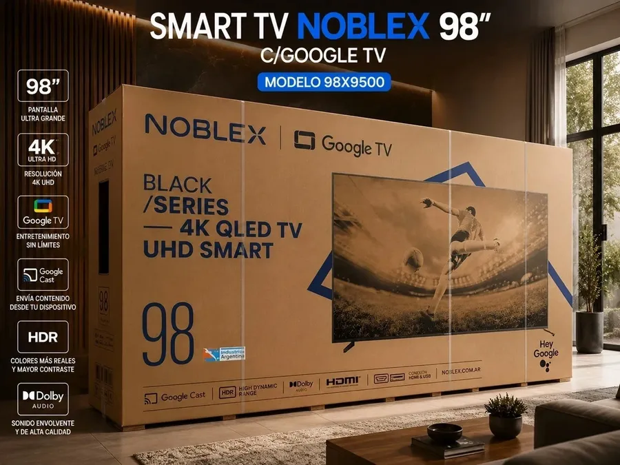 Smart TV Noblex 98” C/Google TV
