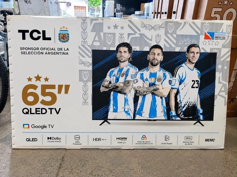 Smart TV Qled TCL 65 Google TV65T6C