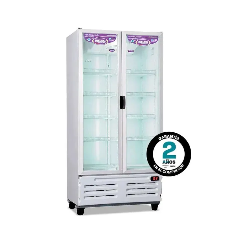 Heladera Expositora Inelro MT26 Vert. 750 Lts.2 Ptas