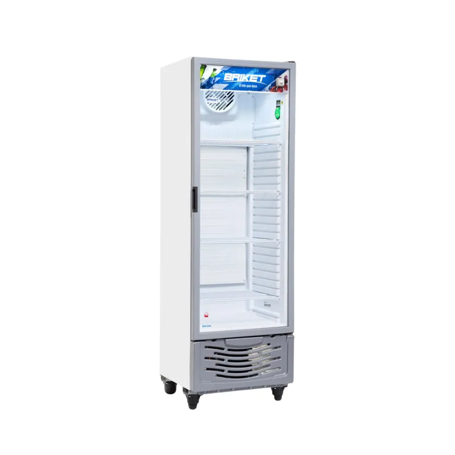 Heladera Exhibidora Vertical 417lts BRIKET M4300