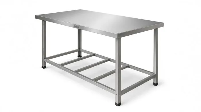 Mesa de trabajo acero inox. ANTONELLA 150x70x85 cm