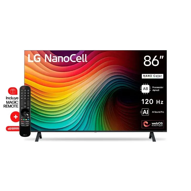 Smart TV LG 86" Nano Cell