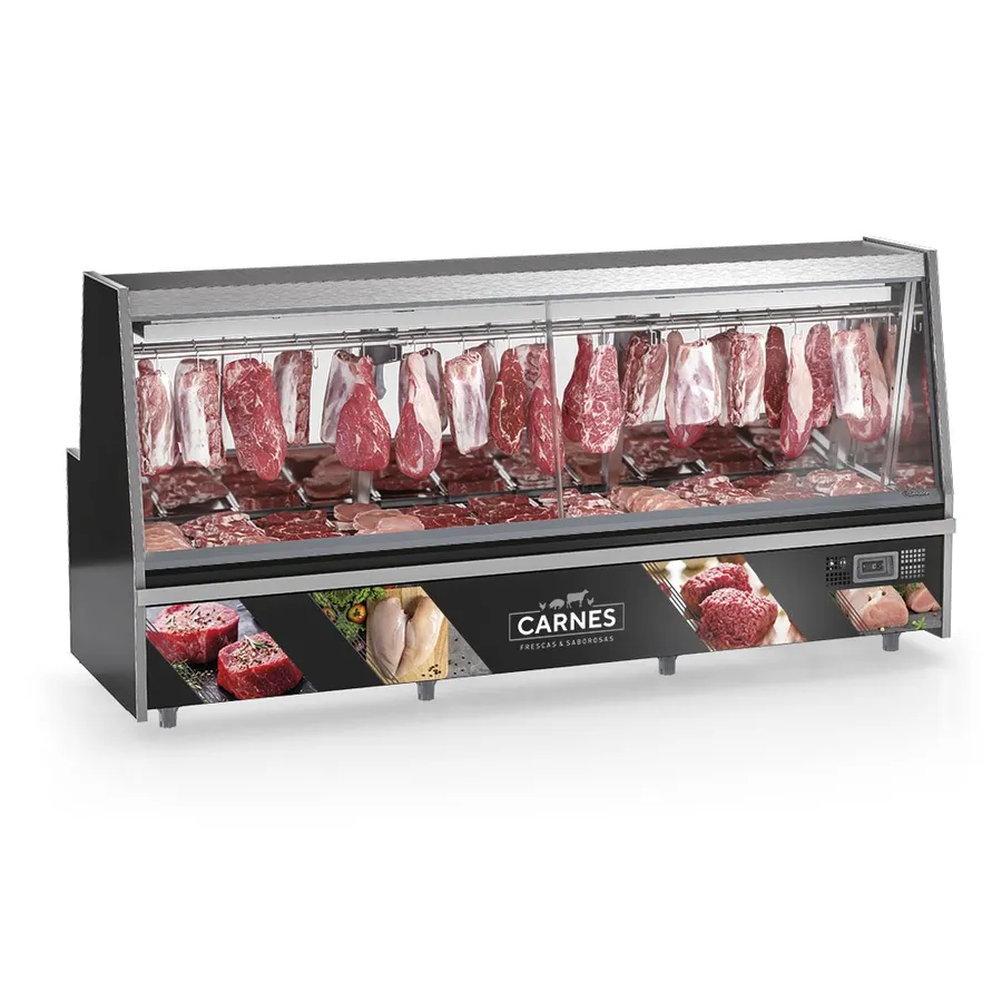 Expositor DE Carnes 300 Inelro Negro FSGAT30N