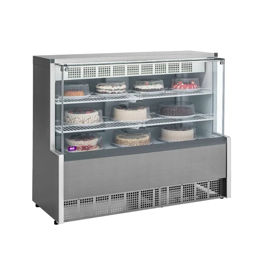 Mostrador Tortera Refrigereda INR FSGEA14I :1150x1400x632 INOX