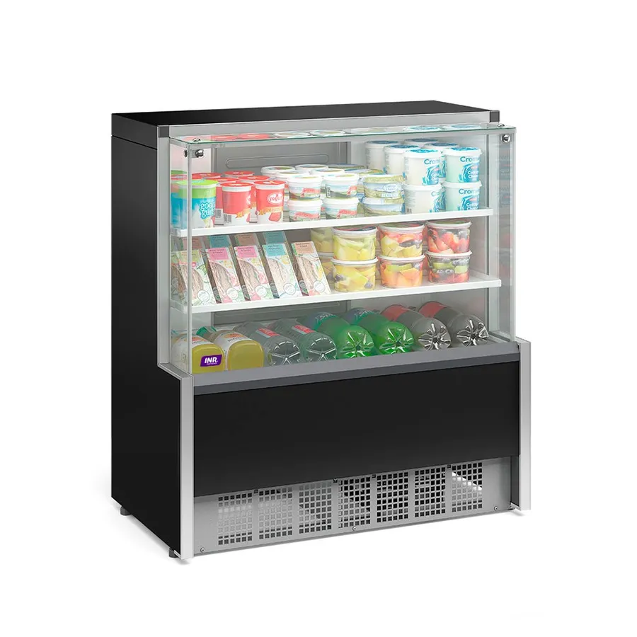 Vitrina Refrigerada 1 placa frío inelro INR FSGSA17I 1500x632x1730
